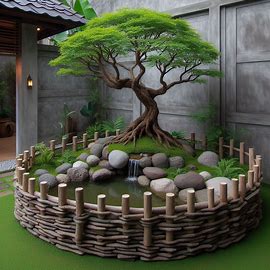 圍欄和石砌結(jié)構(gòu)